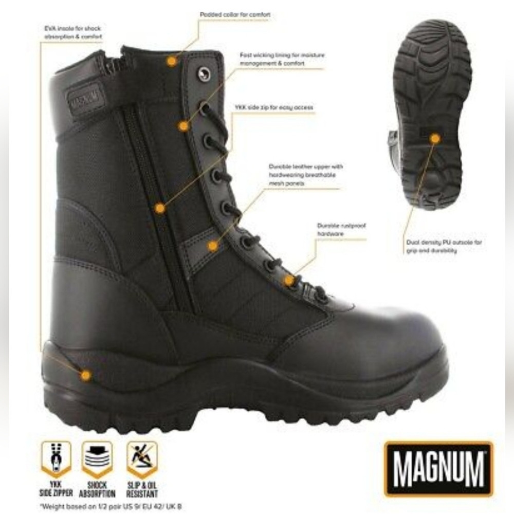 Magnum Combat Boots Military/Casual Centurion 8.0 Sz